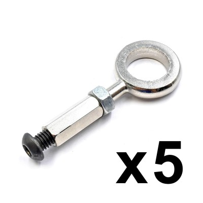 Tornillo bloqueo para Patinete Electrico. Bisagra, pasador, eje de plegado (5 Uds) Tornillo bloqueo para Patinete Electrico. Bisagra, pasador, eje de plegado (5 Uds)