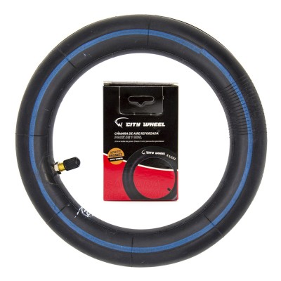 Cámara de aire Premium 8,5x2 con Válvula Recta 180 grados. Reforzada 120gr [City Wheel]