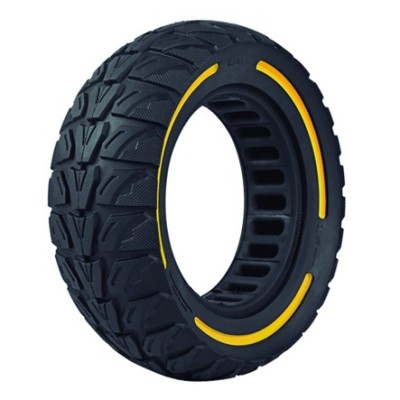 Rueda Maciza Ultraligera 8,5x3 Offroad (Línea naranja) para patinete eléctrico Rueda Maciza Ultraligera 8,5x3 Offroad (Línea naranja) para patinete eléctrico