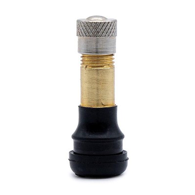 Válvula tubeless recta (junta presión) para cámara - PVR 40 32mm (10 uds)