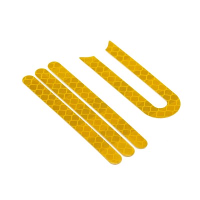 Adhesivo reflectante para catadióptrico patinete Xiaomi (Amarillo)