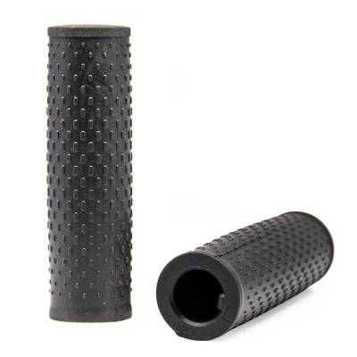 Puños de silicona para manillar patinete Xiaomi - 2 uds (Negro)