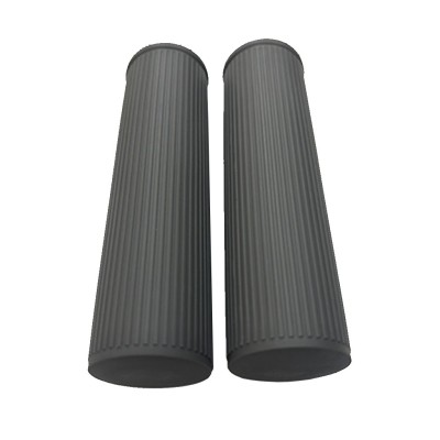 Puños de silicona para manillar patinete Xiaomi Mi4 - 2 uds (Negro)