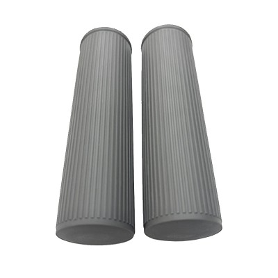 Puños de silicona para manillar patinete Xiaomi Mi4 - 2 uds (Gris)