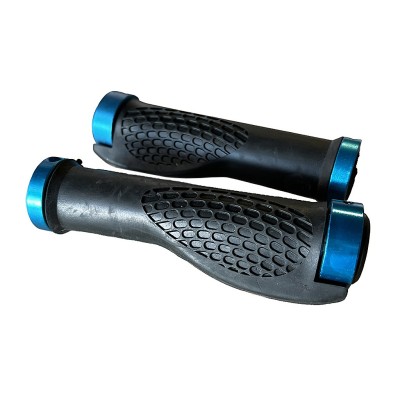 Puños de silicona negros con bloqueo (Azul) para patinete Smartgyro K2 (2 uds) Puños de silicona negros con bloqueo (Azul) para patinete Smartgyro K2 (2 uds)