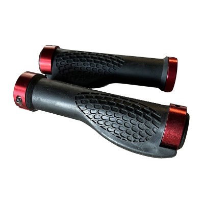 Puños de silicona negros con bloqueo (Rojo) para patinete Smartgyro K2 (2 uds) Puños de silicona negros con bloqueo (Rojo) para patinete Smartgyro K2 (2 uds)