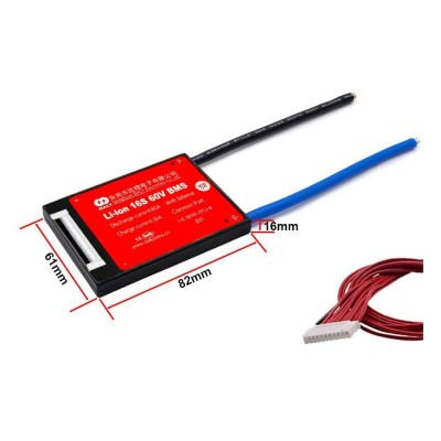 BMS 16S 60V 60A [DALY]. Battery Management System