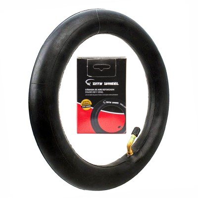Cámara de aire Premium 10x2,125 con Válvula curva 45 grados [City Wheel]