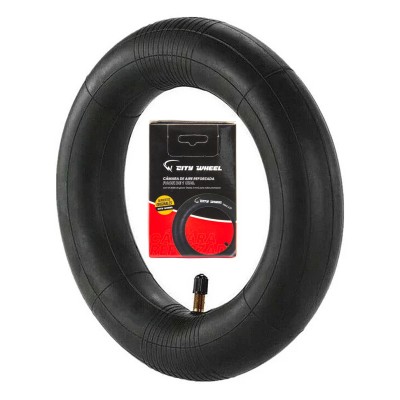 Cámara de aire Premium 10x2,125 con Válvula recta 180 grados [City Wheel]