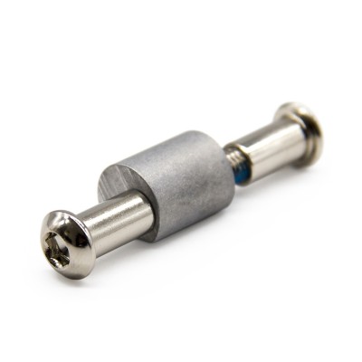 Tornillo Pasador eje de plegado para mástil patinete Xiaomi M365 - 8/M6x50mm (Plata) (5 Uds)