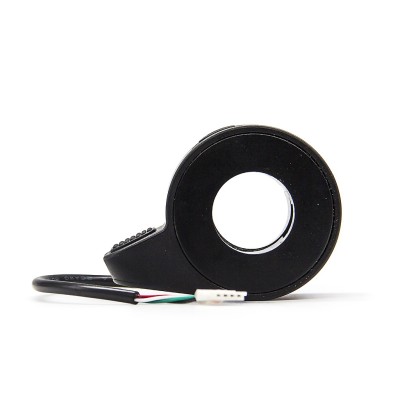 Acelerador de pulgar con botón de encendido