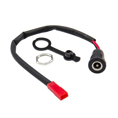 Puerto de carga DC 2.1 Premium Con Tapa. Conector de carga para batería