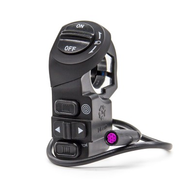 Botonera de manillar con intermitentes, claxon, y motores. ORIGINAL patinete Smartgyro Crossover Dual