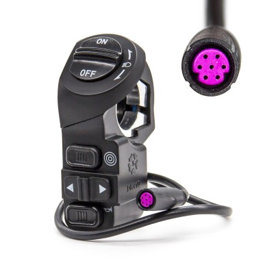 Botonera de manillar con intermitentes, claxon, y motores. ORIGINAL patinete Smartgyro Crossover Dual