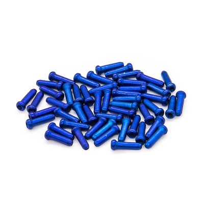 Tope cable de freno azul para patinete y bicicleta (50 uds)
