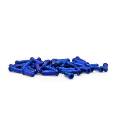 Tope cable de freno azul para patinete y bicicleta (50 uds)