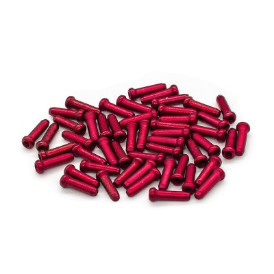 Tope cable de freno rojo para patinete y bicicleta (50 uds)
