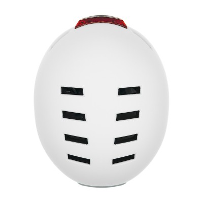 Casco Blanco con Luz trasera y delantera (Recargable USB) para Scooter, Bicicleta y E-Bike - Talla L Casco Blanco con Luz trasera y delantera (Recargable USB) para Scooter, Bicicleta y E-Bike - Talla L