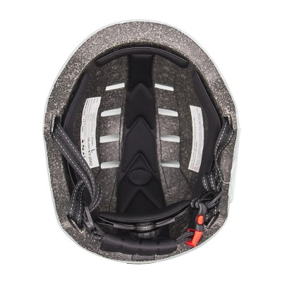 Casco Blanco con Luz trasera y delantera (Recargable USB) para Scooter, Bicicleta y E-Bike - Talla L Casco Blanco con Luz trasera y delantera (Recargable USB) para Scooter, Bicicleta y E-Bike - Talla L