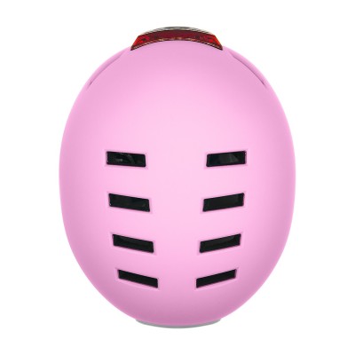Casco Rosa con Luz trasera y delantera (Recargable USB) para Scooter, Bicicleta y E-Bike - Talla L Casco Rosa con Luz trasera y delantera (Recargable USB) para Scooter, Bicicleta y E-Bike - Talla L