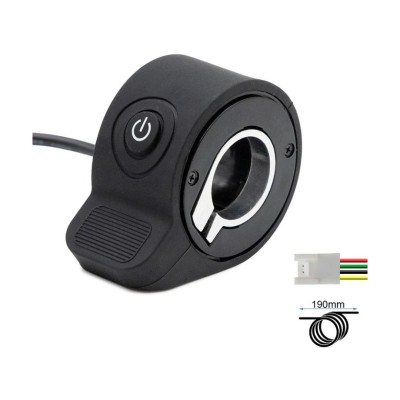 Acelerador de pulgar con botón para scooter Navee N20/N40