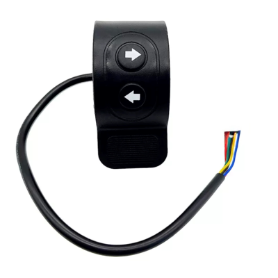 Acelerador de pulgar con botonera de intermitentes. Dos conectores 2P/3P