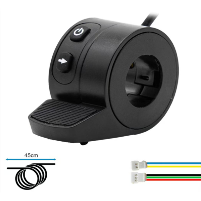 Acelerador de pulgar con botonera derecha para Smartgyro Raptor Evo