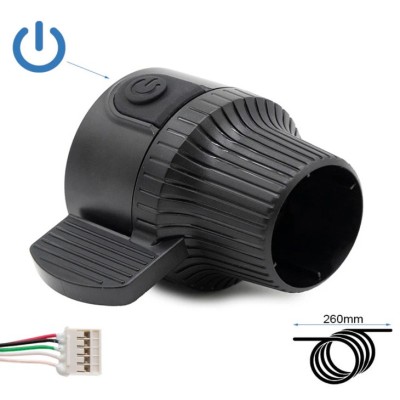 Acelerador de pulgar para scooter Kukirin G2/G3. Compatible Bongo Z-City/Mountain