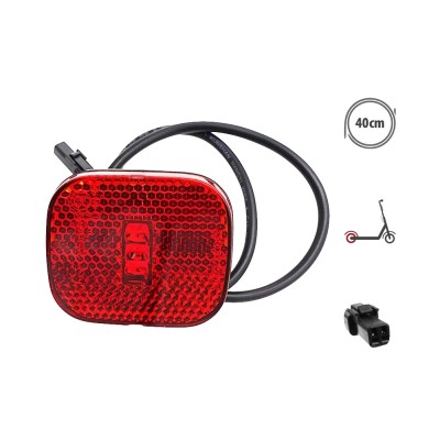 Luz Led trasera para scooter Segway Ninebot ZT3 Pro