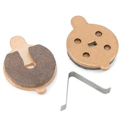 Pastillas de freno M17 sinterizada redonda con tetón de máxima calidad (2pcs)