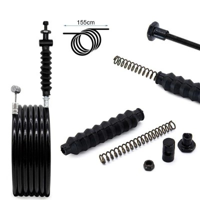 Camisa y cable de freno de tambor negro para patinete Xiaomi Mi4- 1,55M