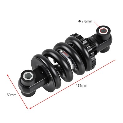 Amortiguador Delantero para scooter Kukirin G2 Max - Negro