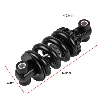 Amortiguador Trasero para scooter Kukirin G2 Max - Negro