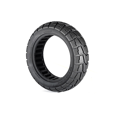 Rueda Maciza Ultraligera 9x3-5,5. Offroad, línea naranja para patinete eléctrico [Cityneye]