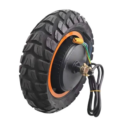 Rueda Motor trasero 48V-900W para scooter Kukirin G2 MAX. Cable 100cm. Neumático 255x80 Offroad