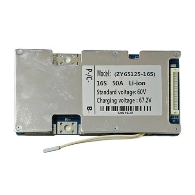 BMS 16S 60V 50A Li-Ion Batería Autobalanceo para scooter