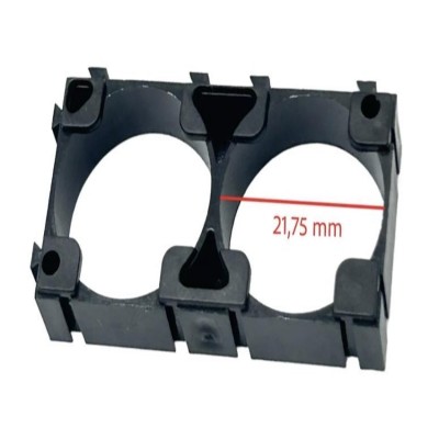 Soporte De Batería Litio de 21700 para scooter (2Pin 21,75mm)