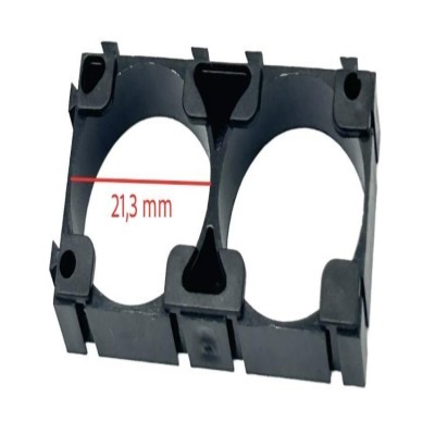 Soporte De Batería Litio de 21700 para scooter (2Pin 21,3mm)