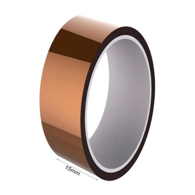 Cinta Adhesiva Kapton 15MM. Longitud: 33M