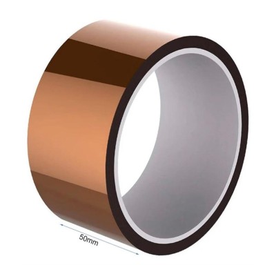 Cinta Adhesiva Kapton 50MM. Longitud: 33M