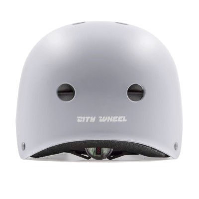 Casco Gris para Scooter, Bicicleta y E-Bike - Talla L