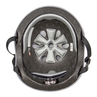 Casco Gris para Scooter, Bicicleta y E-Bike - Talla L