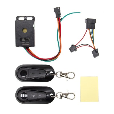 Alarma Antirobo para Patinetes y Bicicletas Eléctricas. Potencia 36-72V, con control remoto