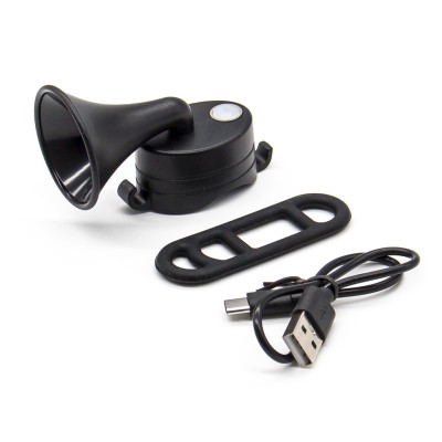 Claxon con batería recargable USB para Patinetes y Bicicletas Eléctricas