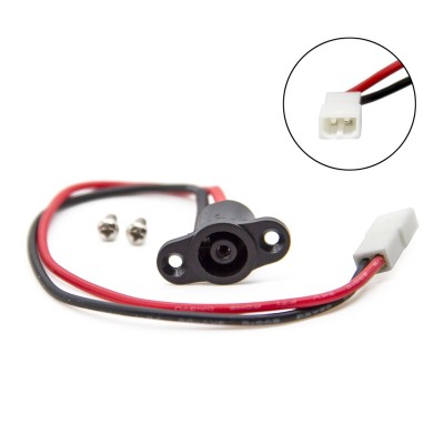 Puerto de carga 8mm para Xiaomi M365 / Pro. Puerto de carga ABS. Conector de carga Puerto de carga 8mm para Xiaomi M365 / Pro. Puerto de carga ABS. Conector de carga