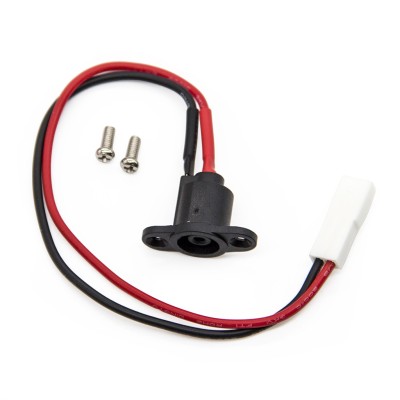 Puerto de carga 8mm para Xiaomi M365 / Pro. Puerto de carga ABS. Conector de carga Puerto de carga 8mm para Xiaomi M365 / Pro. Puerto de carga ABS. Conector de carga