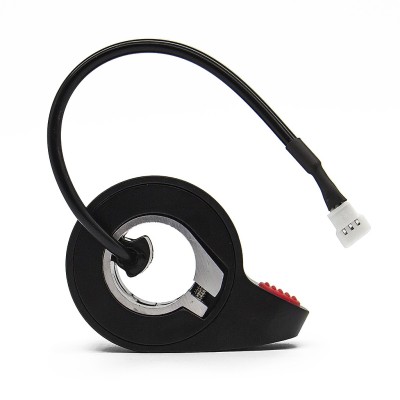 Acelerador de pulgar para Ninebot, Xiaomi  M365/1S/Essential/Mi3/Pro/Pro2. Conector plano (Rojo)