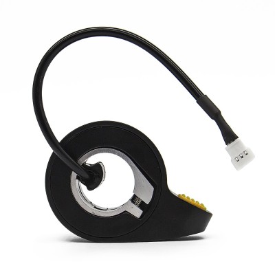 Acelerador de pulgar para Ninebot, Xiaomi  M365/1S/Essential/Mi3/Pro/Pro2. Conector plano (Amarillo)