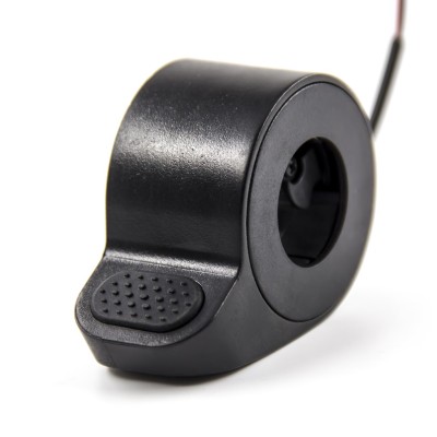 Acelerador de pulgar para Xiaomi M365, 1S y Essential / Ninebot F20, F25, F30, F40. Conector JST ZH (Negro)
