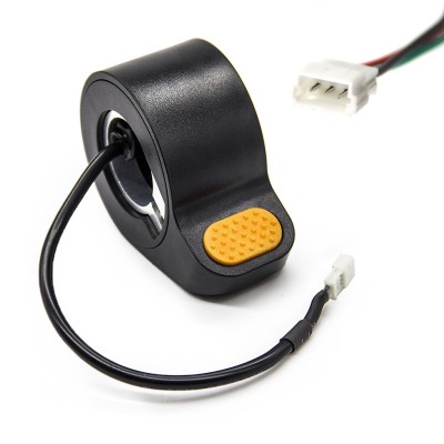 Acelerador de pulgar para Xiaomi M365/1S/Essential/Mi3/Pro/Pro2, Ninebot Serie F y D. Conector JST ZH (Amarillo)